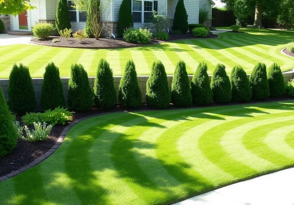 Front Lawn Renewal - after